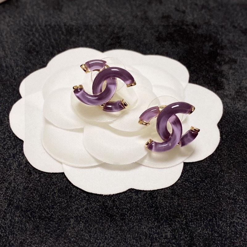 Ch*el earrings